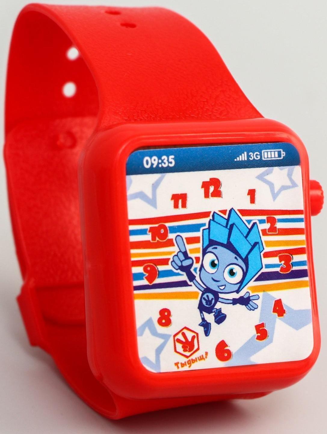 Часы музыкальные «Фиксики: Фикси-часики», звук, работает от батареек