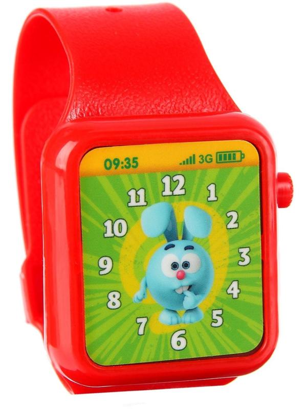 Часы музыкальные «Смешарики: Весёлые часики», звук, работает от батареек