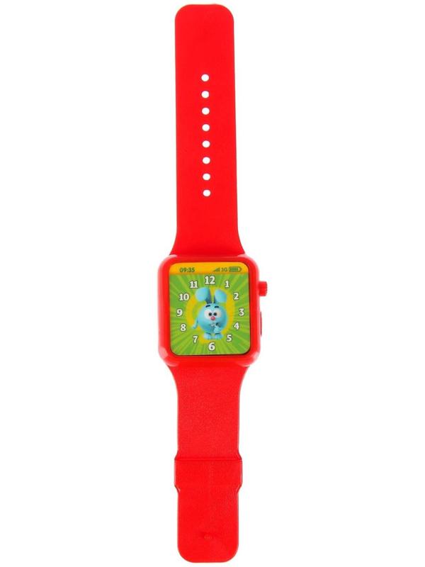 Часы музыкальные «Смешарики: Весёлые часики», звук, работает от батареек