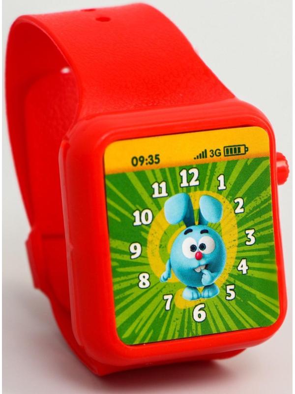 Часы музыкальные «Смешарики: Весёлые часики», звук, работает от батареек