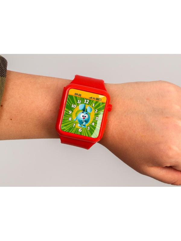 Часы музыкальные «Смешарики: Весёлые часики», звук, работает от батареек