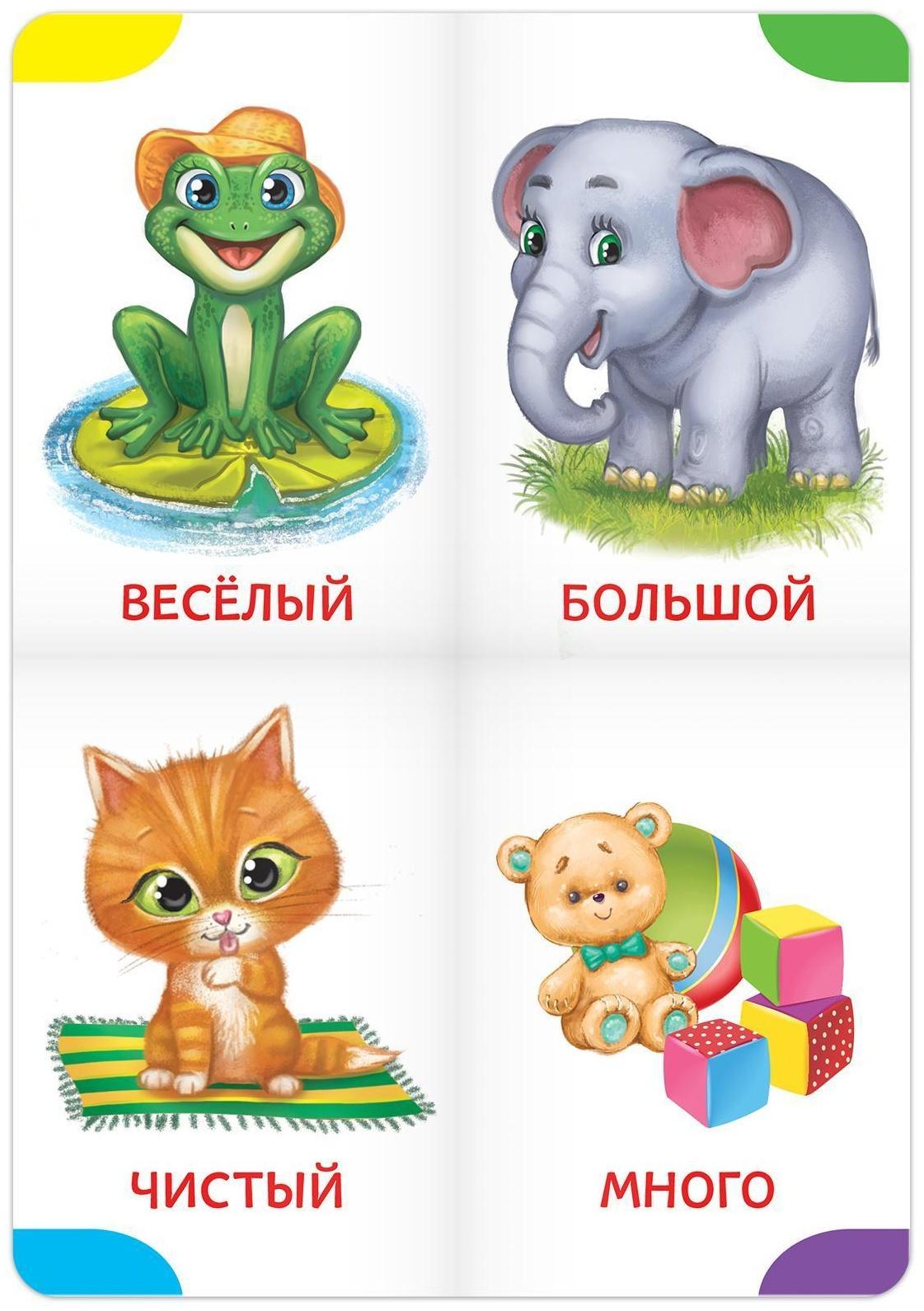 Книги-лото картонные набор из 4 шт. №1