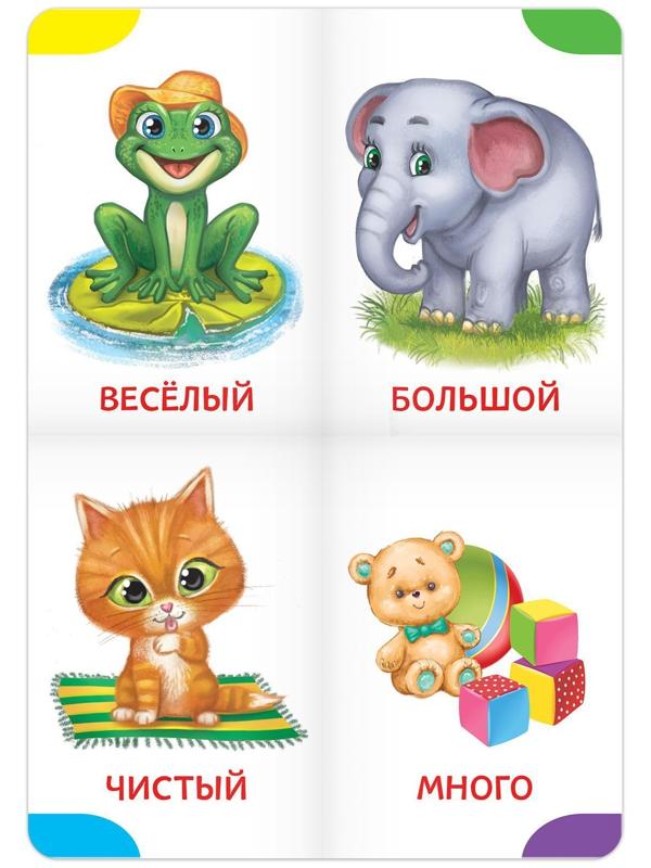 Книги-лото картонные набор из 4 шт. №1