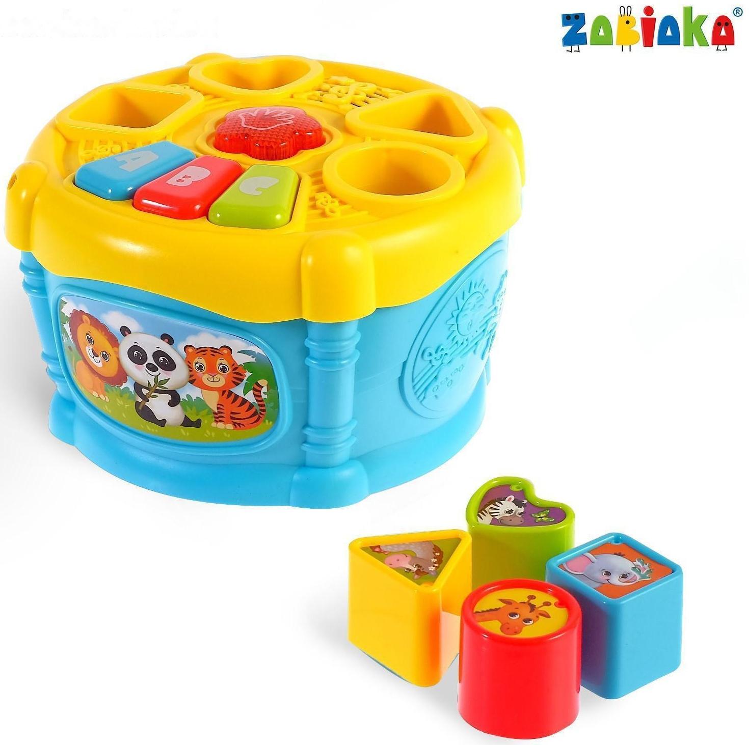 Развивающая игрушка «Музыкальный сортер», звук, цвет МИКС