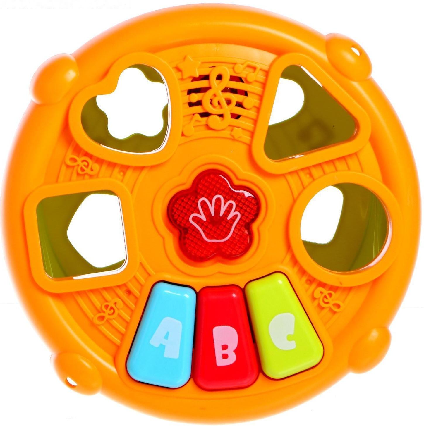 Развивающая игрушка «Музыкальный сортер», звук, цвет МИКС