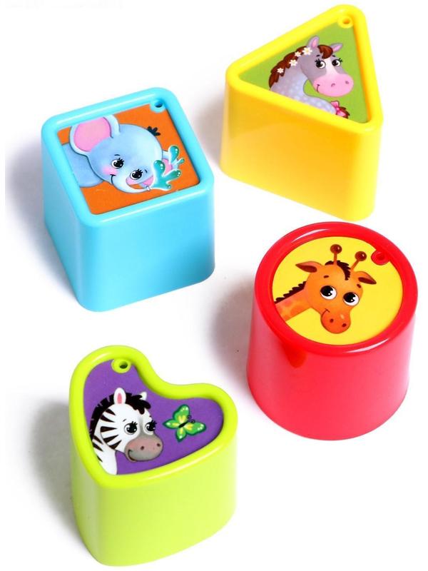 Развивающая игрушка «Музыкальный сортер», звук, цвет МИКС