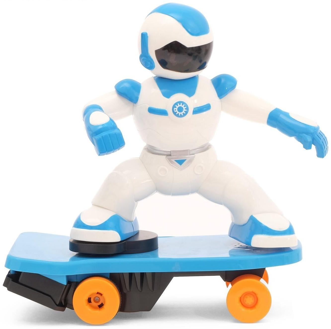 Робот радиоуправляемый «Скейтбордист», световые и звуковые эффекты, работает от батареек