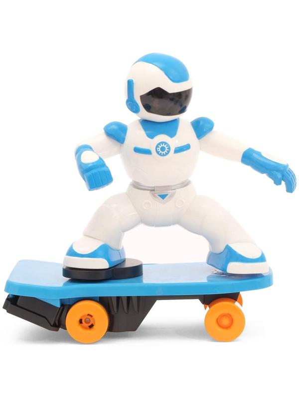 Робот радиоуправляемый «Скейтбордист», световые и звуковые эффекты, работает от батареек
