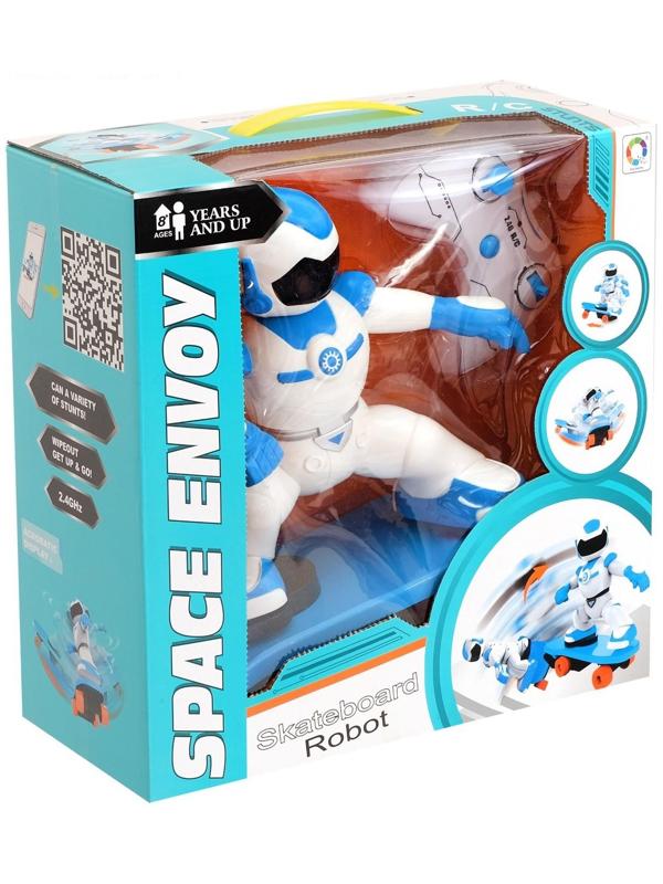 Робот радиоуправляемый «Скейтбордист», световые и звуковые эффекты, работает от батареек