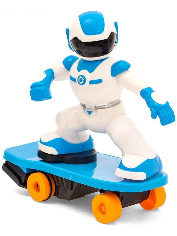 Робот радиоуправляемый «Скейтбордист», световые и звуковые эффекты, работает от батареек