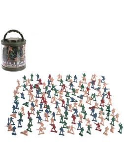 Набор «Бравая армия», 130 солдатиков, МИКС