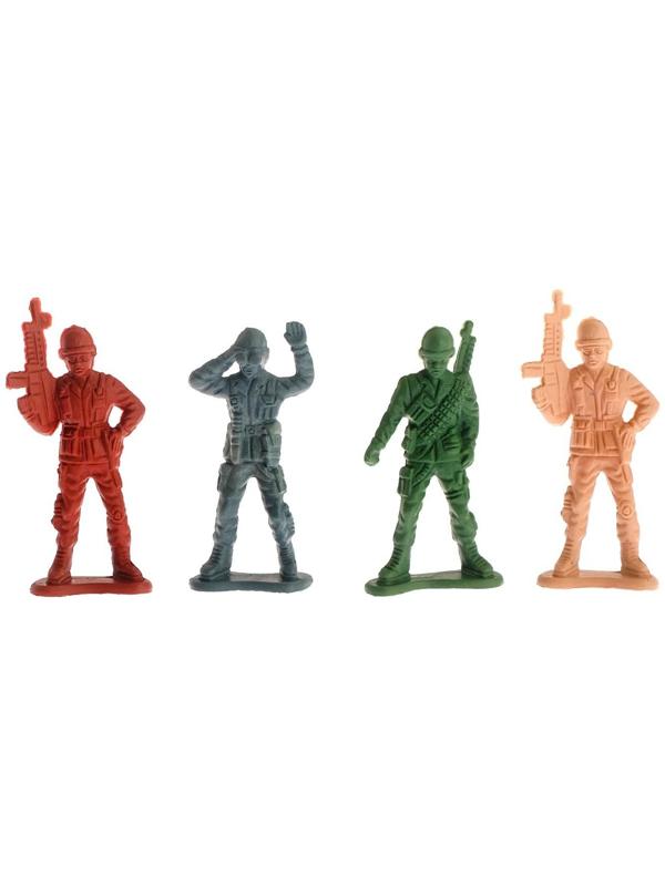 Набор «Бравая армия», 130 солдатиков, МИКС