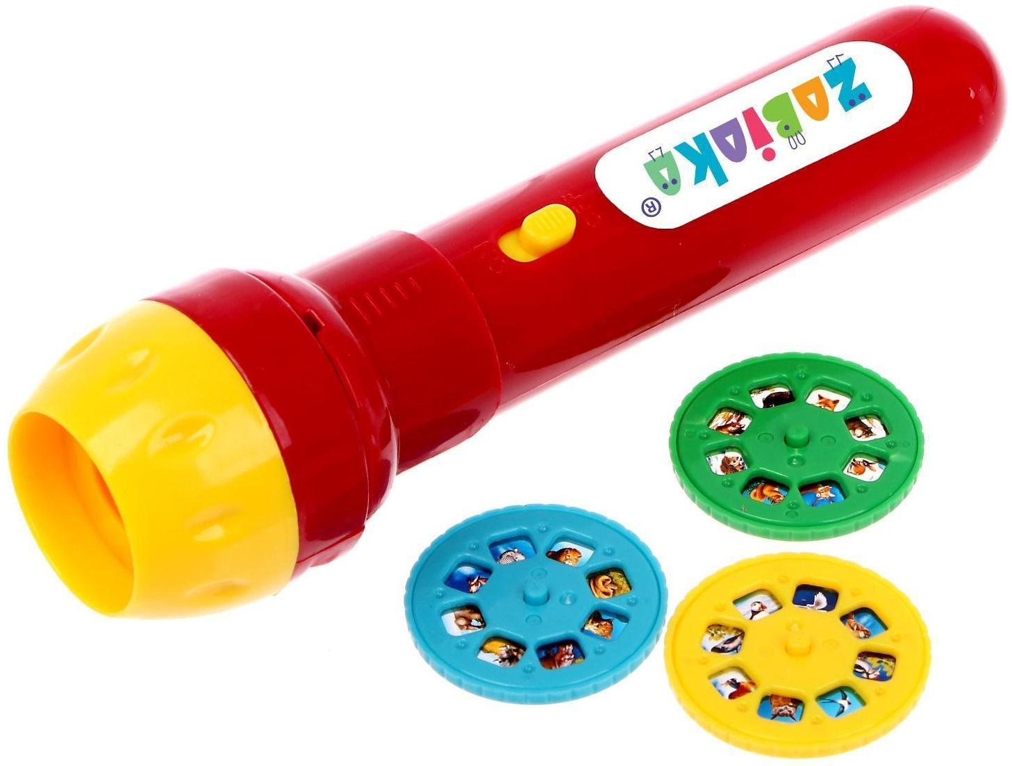 Проектор-фонарик «Мир зверей», световые эффекты