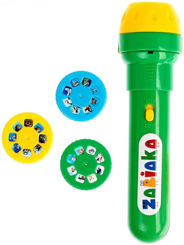 Проектор-фонарик «Мир зверей», световые эффекты