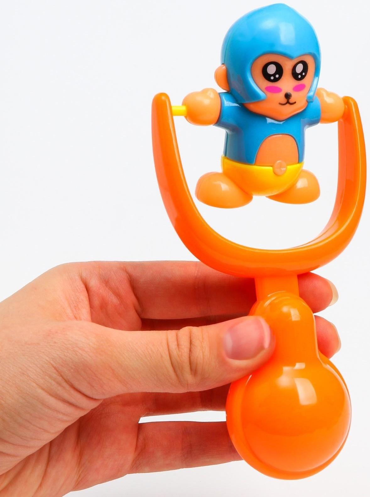 Погремушка «Зверята», виды МИКС