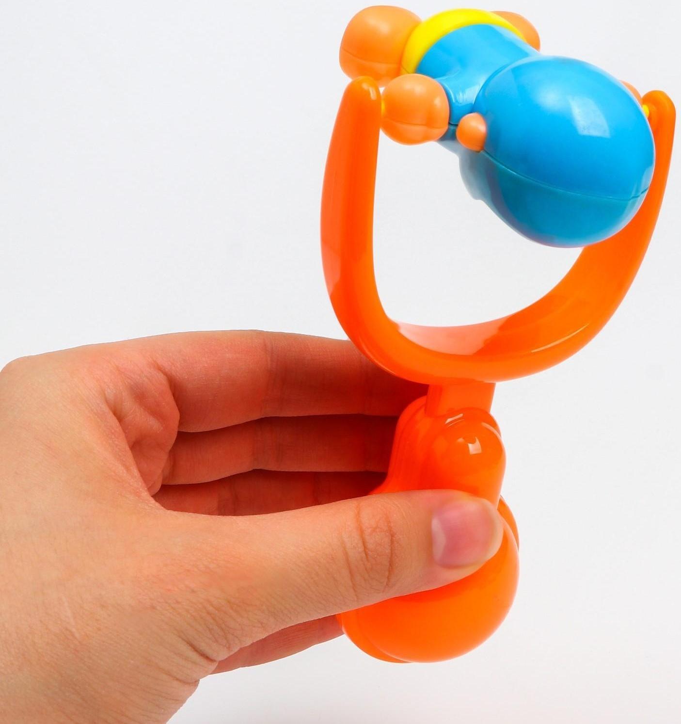 Погремушка «Зверята», виды МИКС