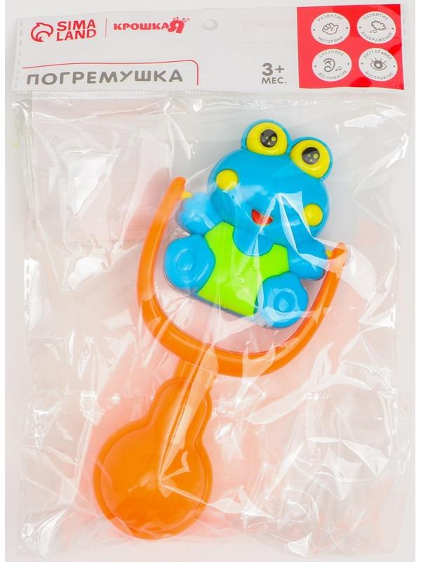 Погремушка «Зверята», виды МИКС