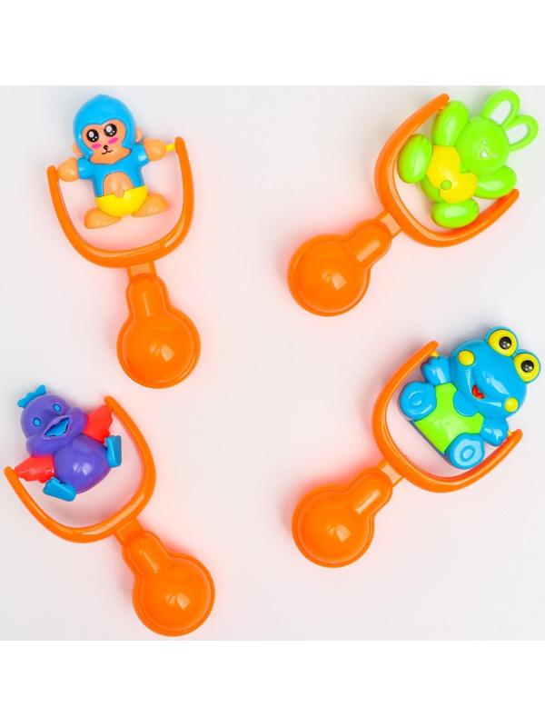 Погремушка «Зверята», виды МИКС