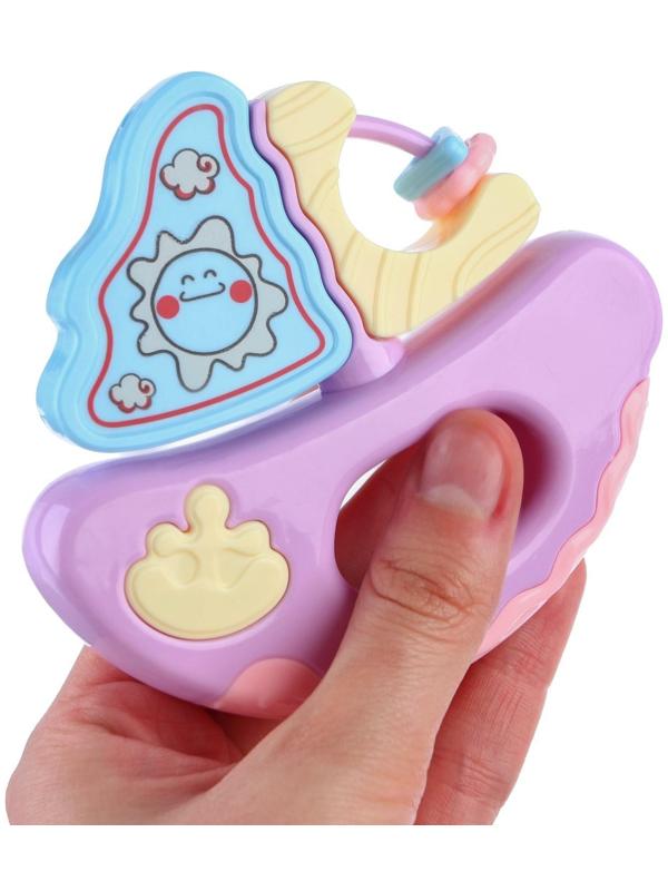 Набор погремушек «Попугай и кораблик», 2 шт.