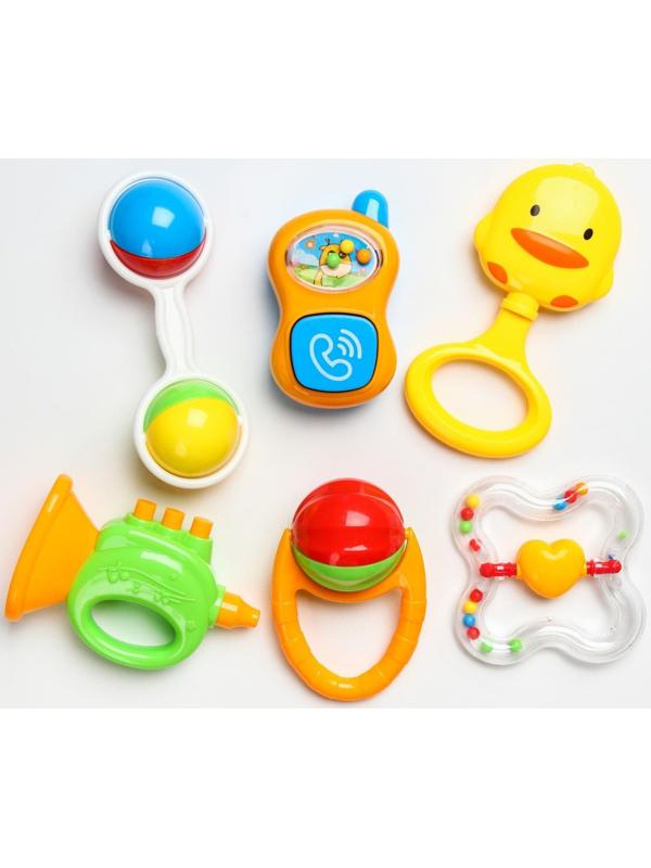 Набор погремушек «Крошка Я», 6 шт.