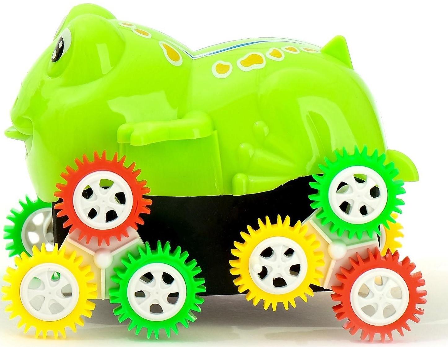 Машина-перевертыш «Лягушка», работает от батареек