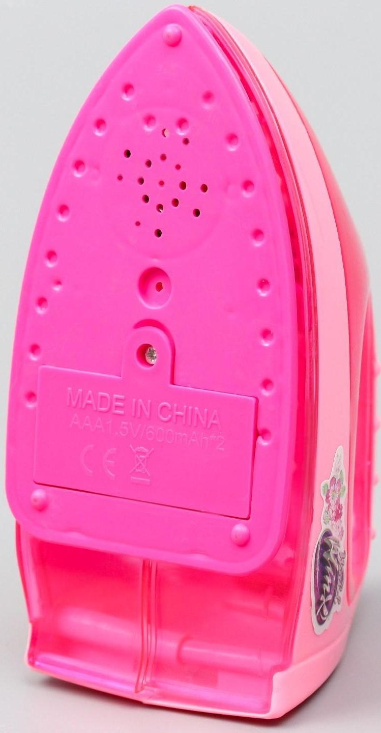 Утюг «Маленькая хозяйка», феи WINX «Блум», свет, звук