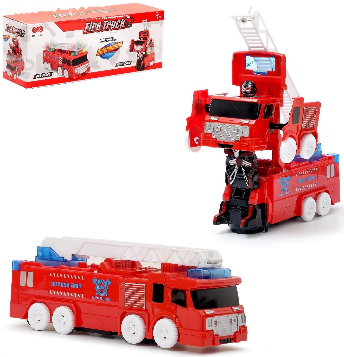 Машина «Автобот», трансформируется, световые и звуковые эффекты, работает от батареек