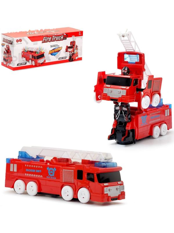 Машина «Автобот», трансформируется, световые и звуковые эффекты, работает от батареек