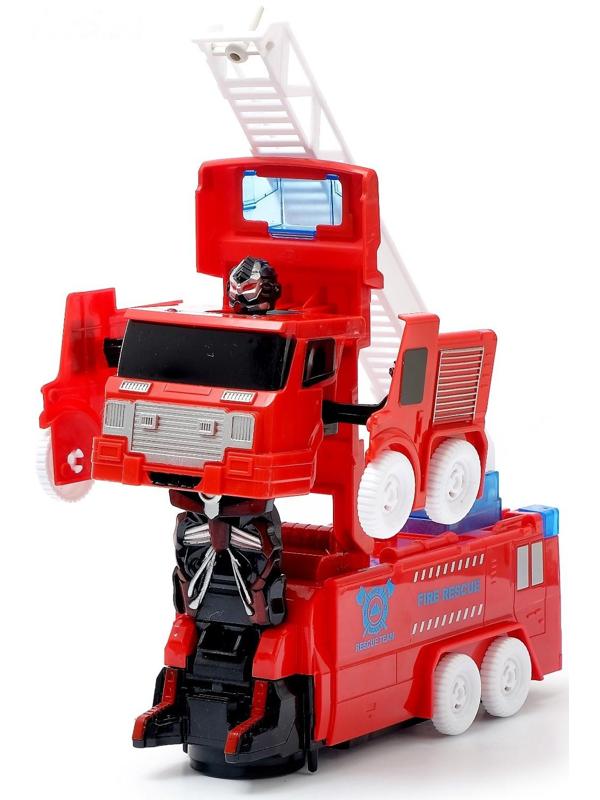 Машина «Автобот», трансформируется, световые и звуковые эффекты, работает от батареек