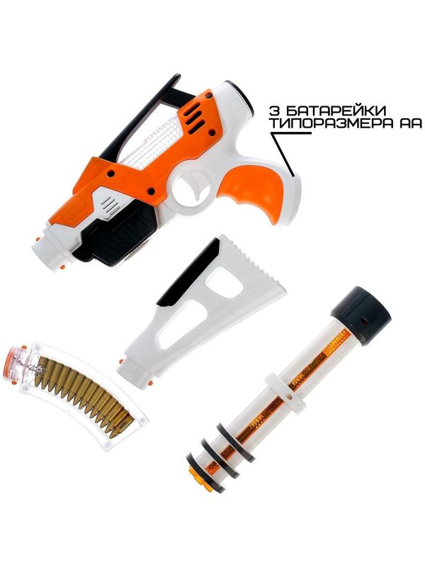 Автомат «Модулярус», 42 варианта сборки, световые и звуковые эффекты, работает от батареек