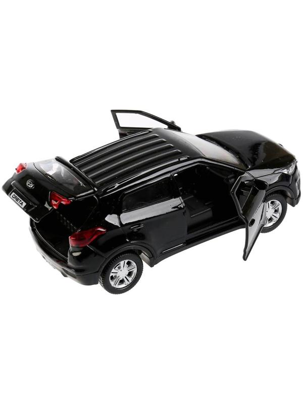 Машина металлическая Hyundai Creta 12 см, открываются двери и багажник, инерционная