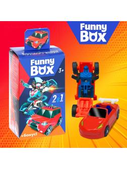 Набор для детей Funny Box «Трансформеры» Набор: карточка, фигурка, лист наклеек, МИКС