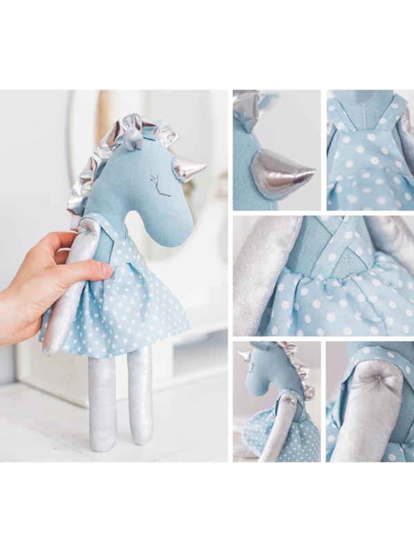 Мягкая игрушка «Единорожка Вандер», набор для шитья 15,6 × 22,4 × 5,2 см