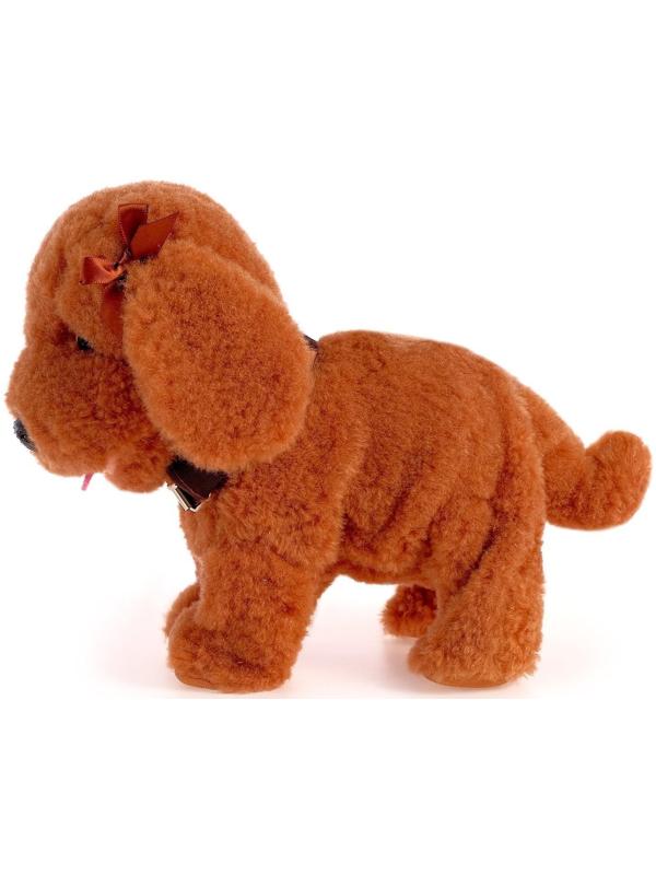 Интерактивный щенок «Мой друг», выполняет команды, реагирует на касания, лает, скулит