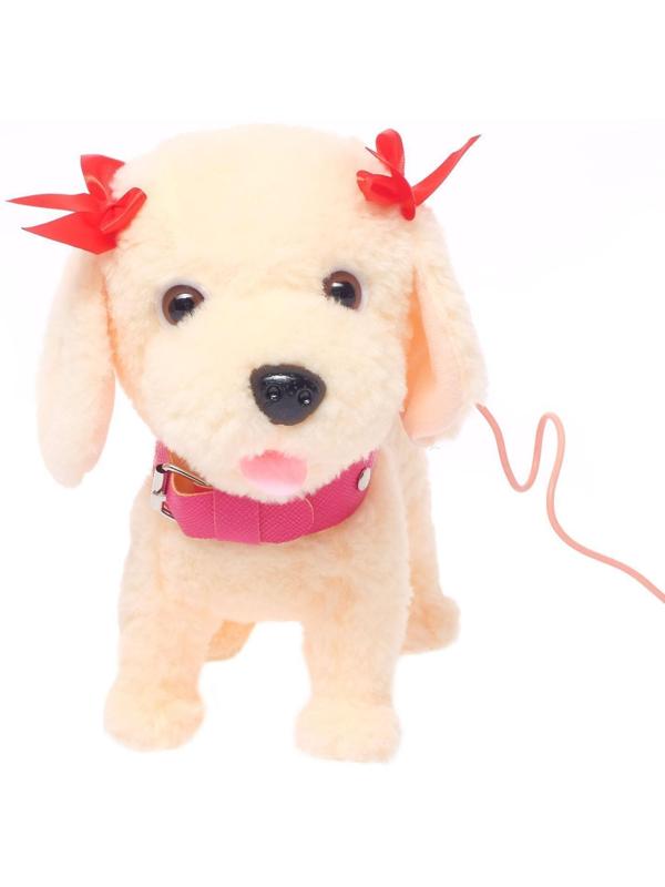 Интерактивный щенок «Мой друг», ходит, лает, поёт песенку, виляет хвостом