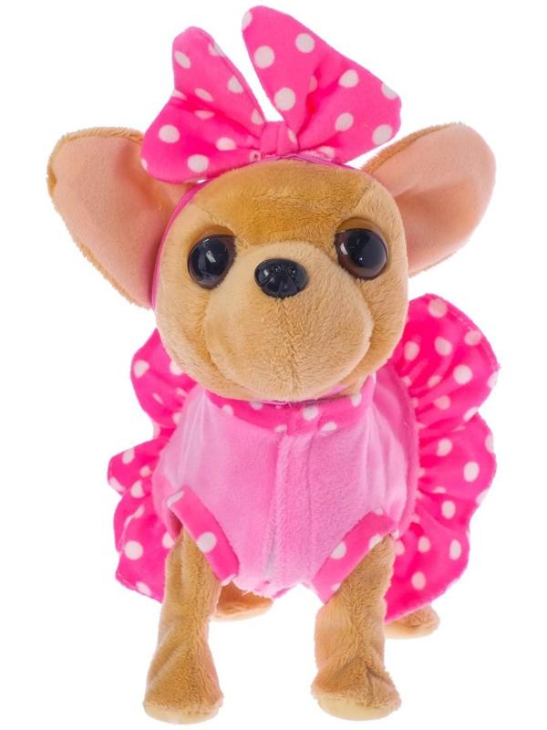 Интерактивный щенок «Мой друг», ходит, лает, поёт песенку, виляет хвостом