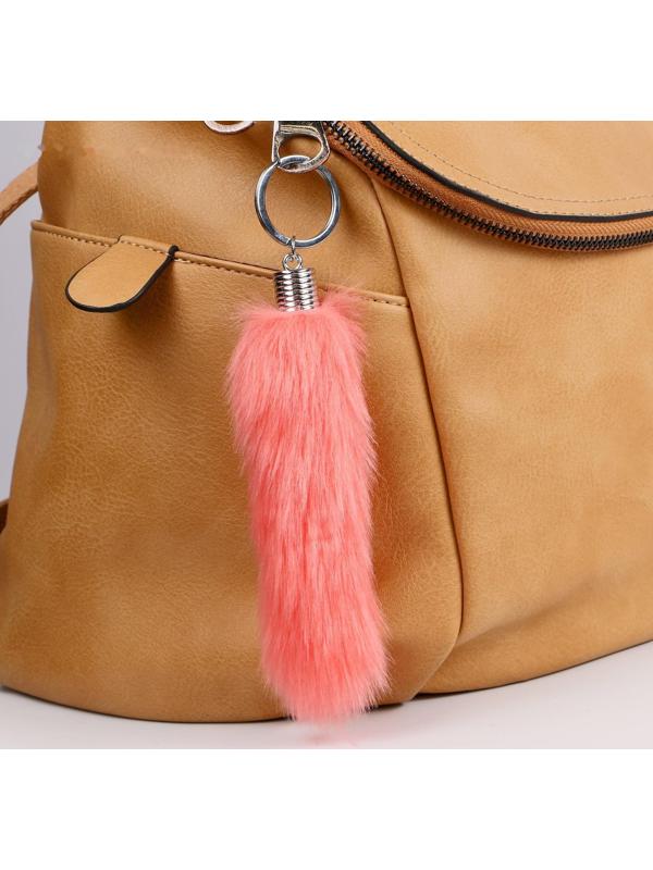 Пушистик-хвостик на кольце 