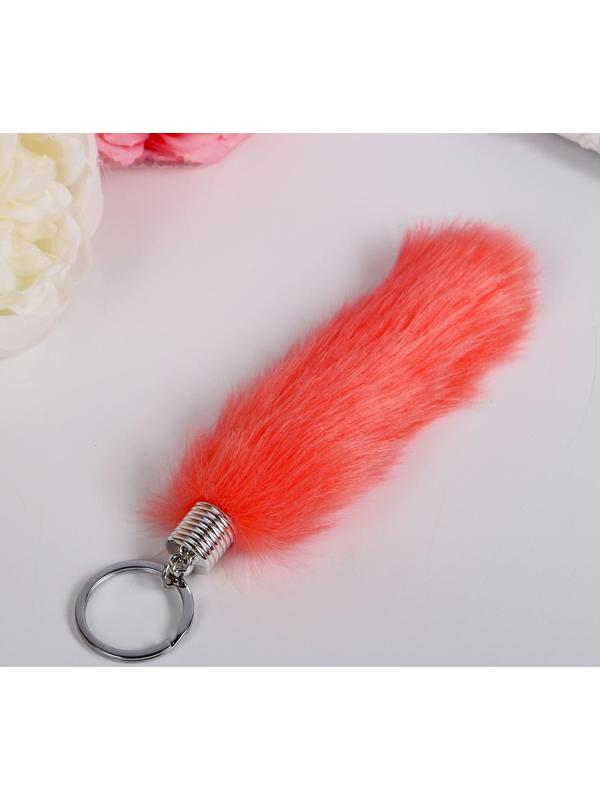 Пушистик-хвостик на кольце 