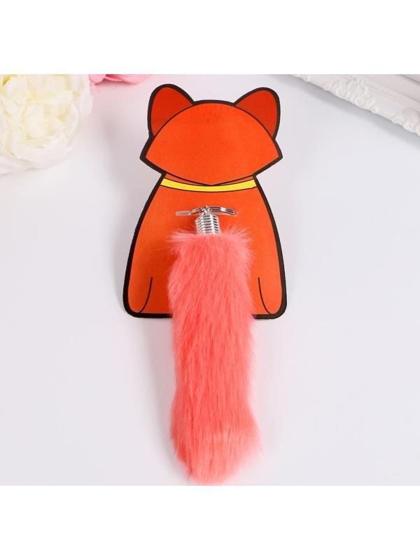 Пушистик-хвостик на кольце 