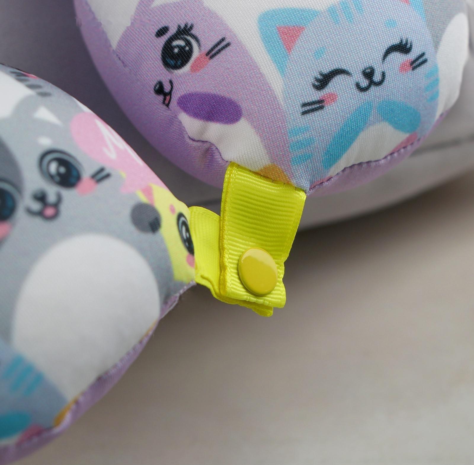 Подголовник-антистресс «Мяу», котятки, детский