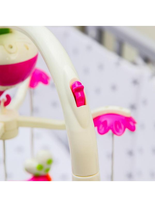 Мобиль музыкальный «Полянка», на батарейках