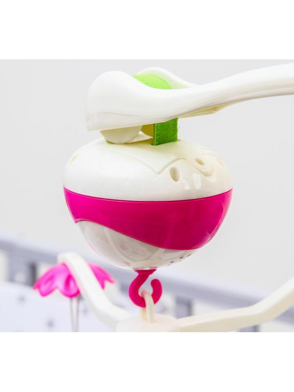 Мобиль музыкальный «Полянка», на батарейках