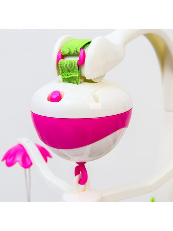 Мобиль музыкальный «Полянка», на батарейках