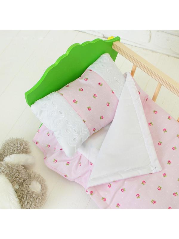Комплект одеяло и подушка для куклы – купить в интернет-магазине webmaster-korolev.ru с доставкой