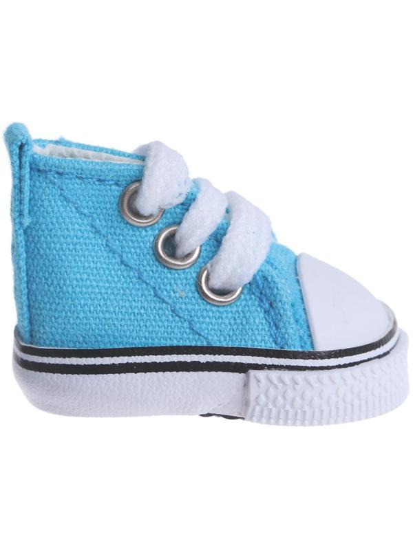 Кеды для кукол, длина подошвы 5 см, цвет бирюзовый