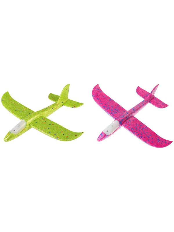 Самолёт «Запуск», световой, цвета МИКС