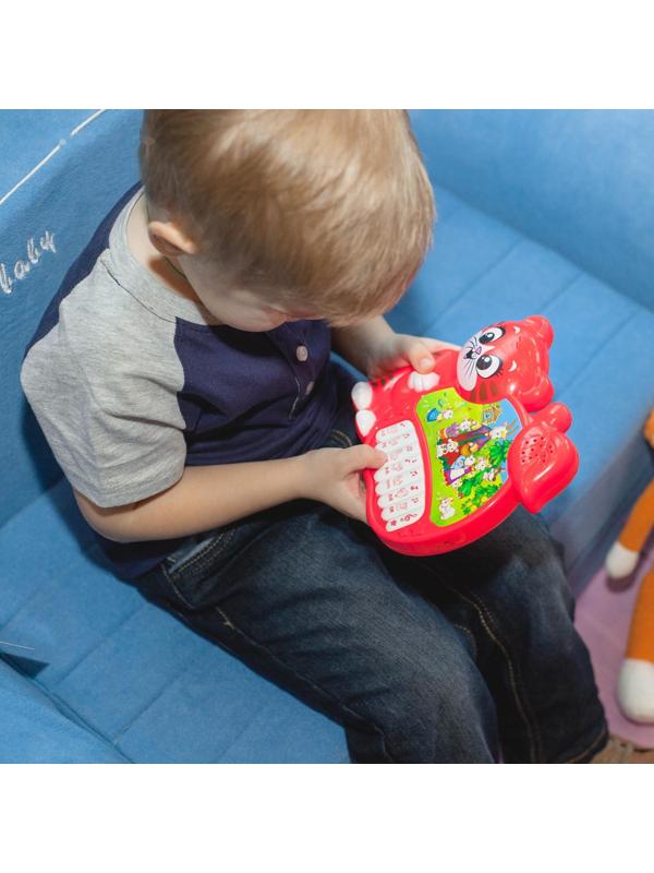 Музыкальная игрушка-пианино «Забавный малыш», ионика, 4 режима игры, работает от батареек