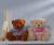 Мягкая игрушка «Медведь», кофточка с надписью, цвета МИКС