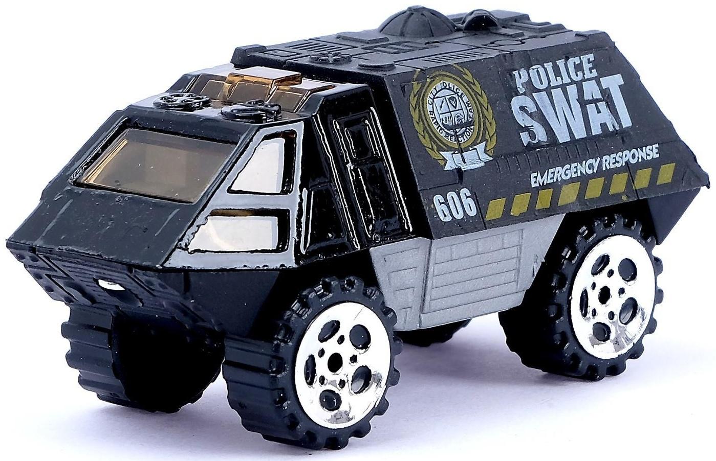 Машина металлическая в яйце «Спецслужбы», масштаб 1:64, МИКС