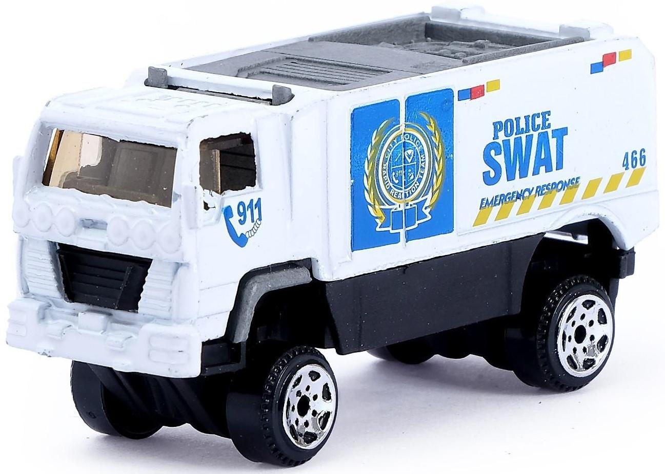 Машина металлическая в яйце «Спецслужбы», масштаб 1:64, МИКС